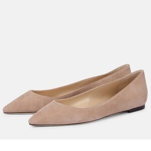 Jimmy Choo Romy Suede Flats